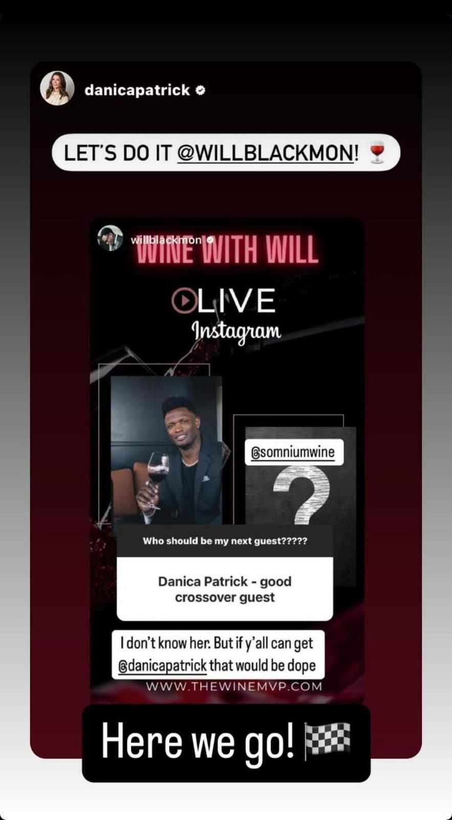 Will Blackmon shared the exciting news (Source: @willblackmon via Instagram)
